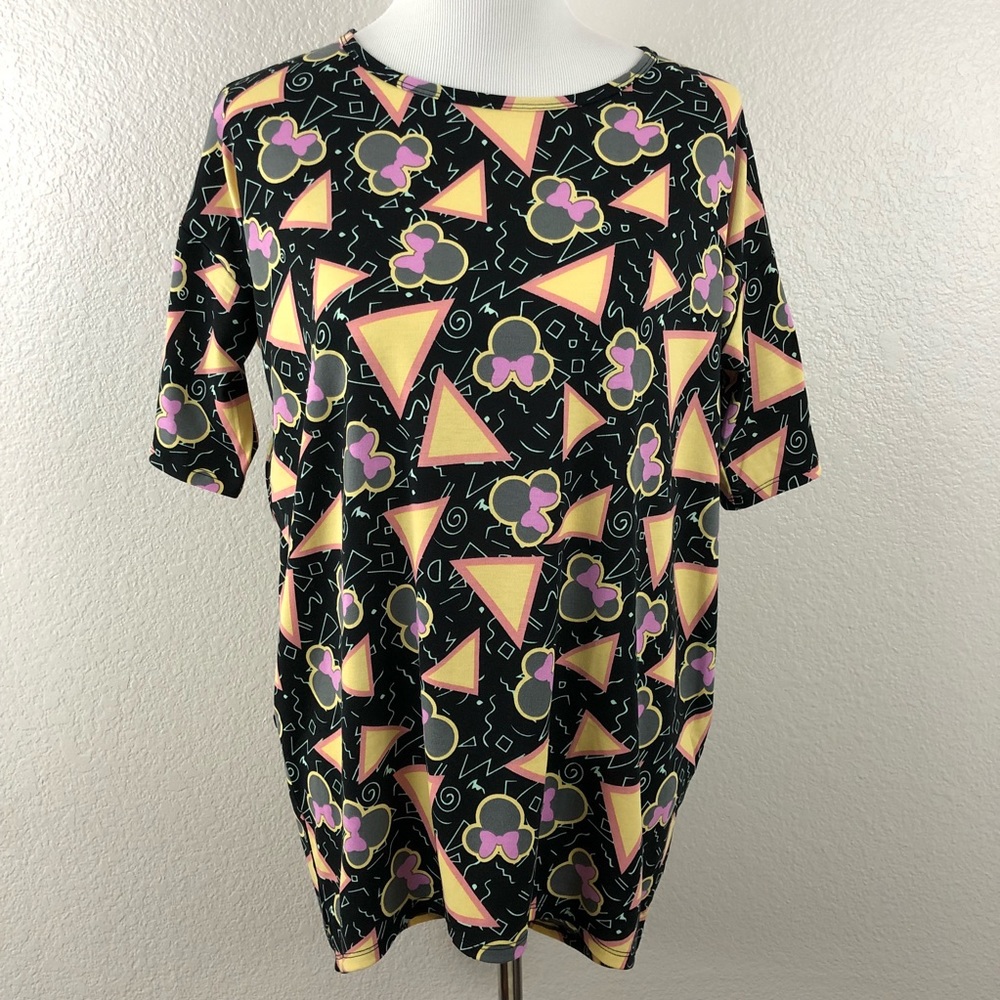 Lularoe Womens Disney Minnie Mouse Irma size XXS